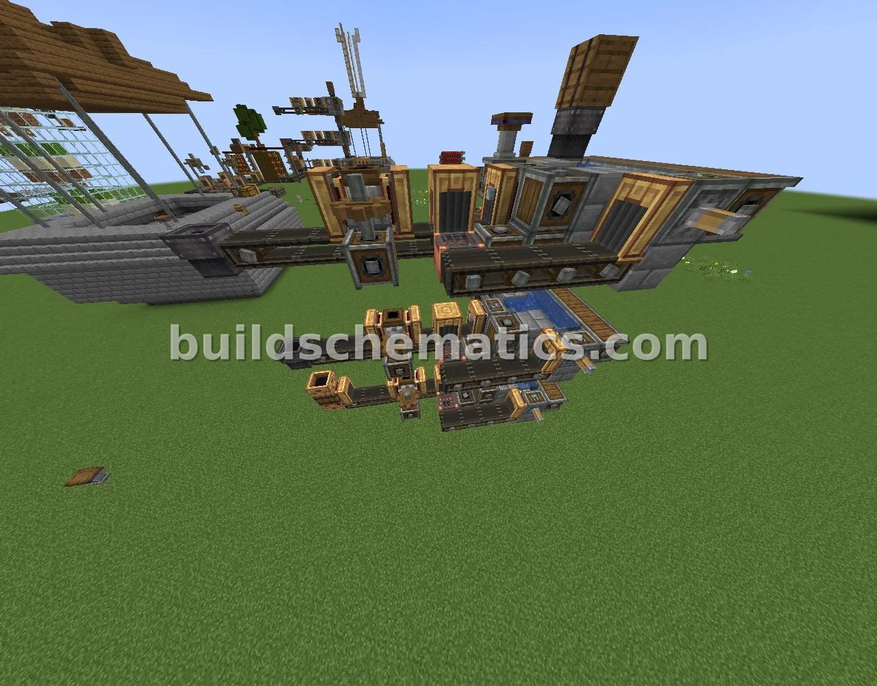 Lime Green Dye Production Machine — view 3