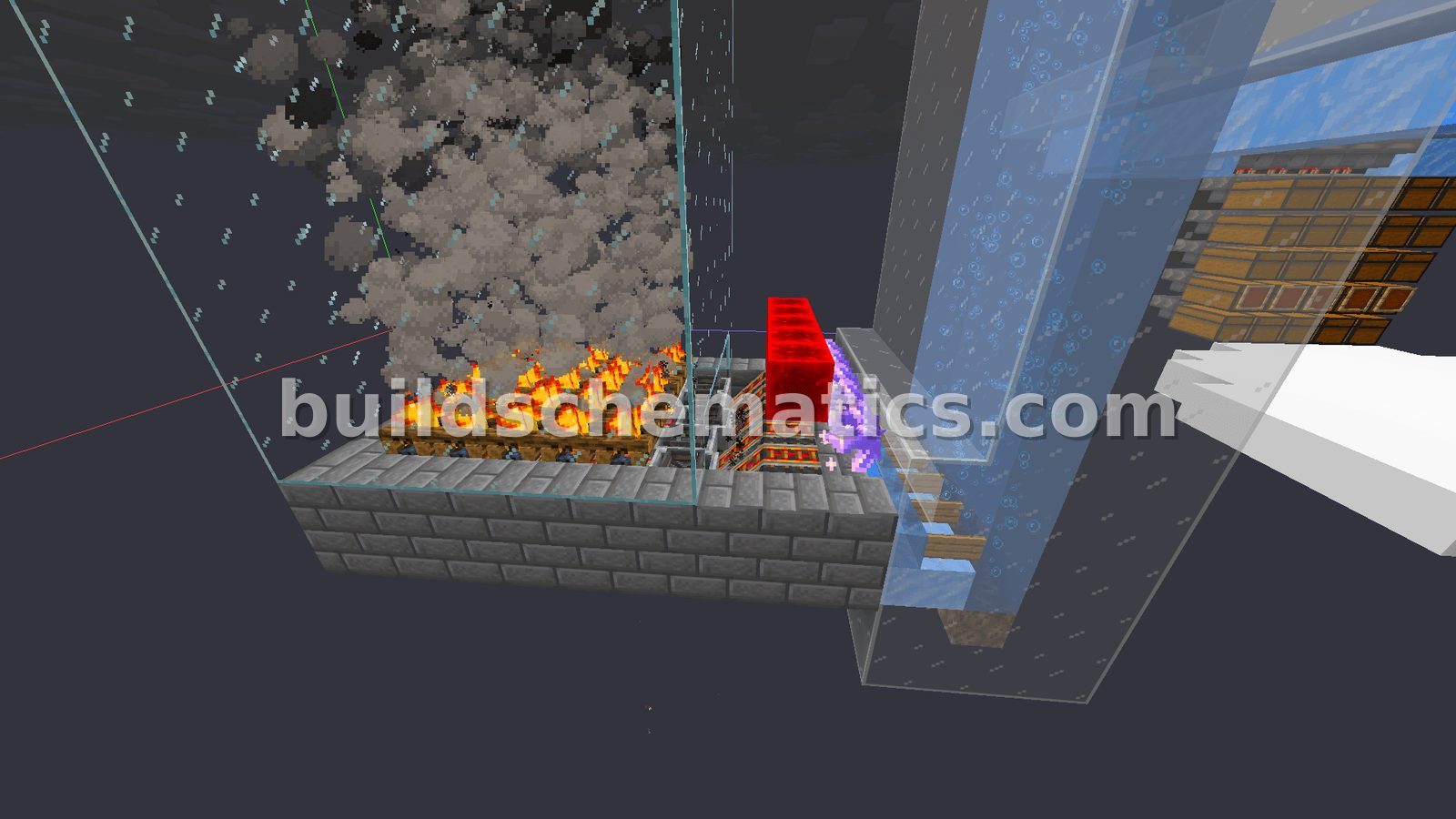 Multi-Level Mob Farm with Storage — view 2