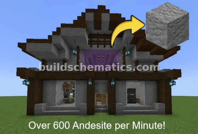 Andesite Factory for Resource Production