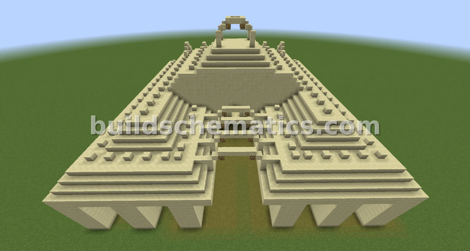 Sand Sea Temple Structure