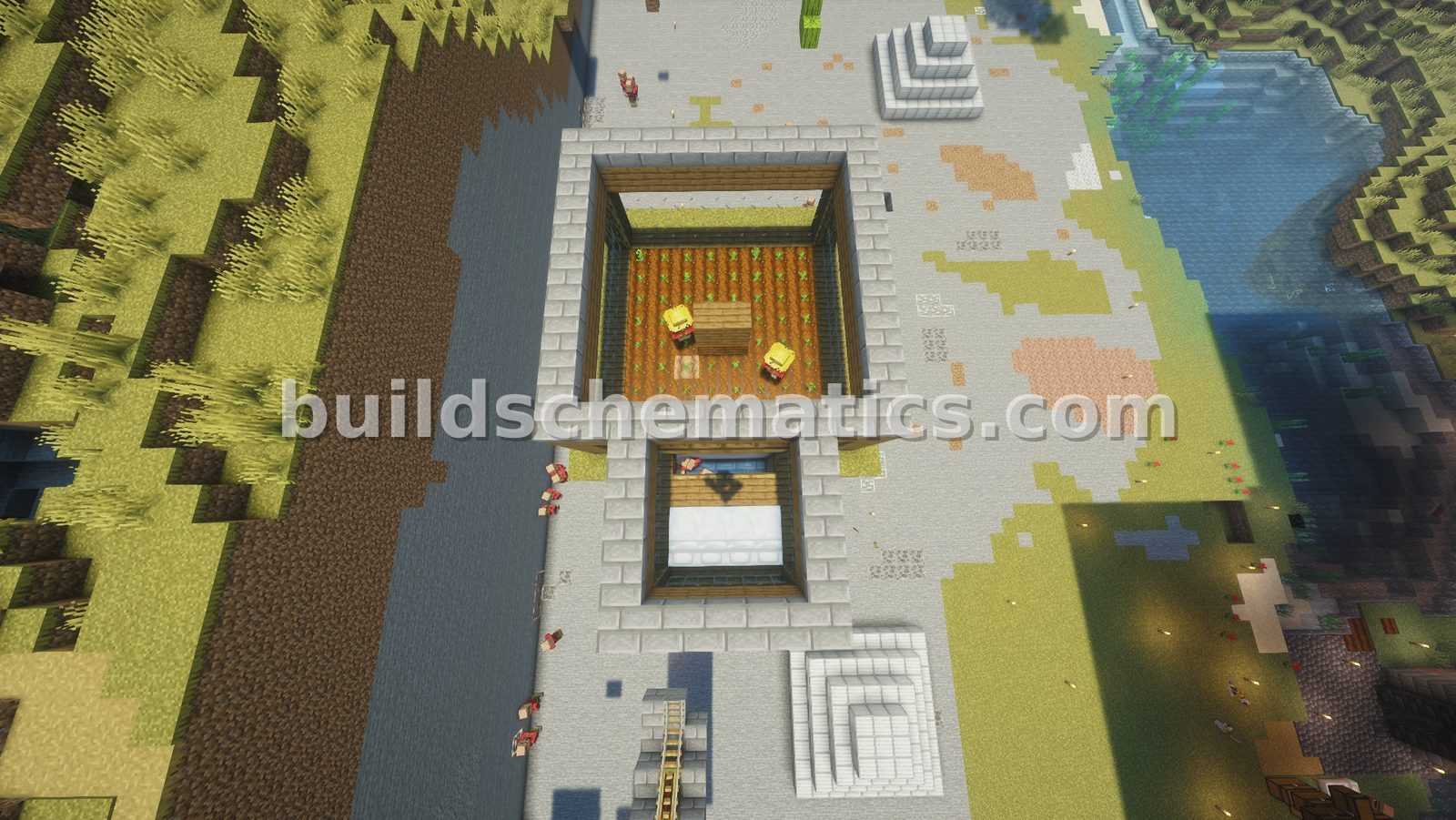 Early Game Villager Breeding Station — view 4