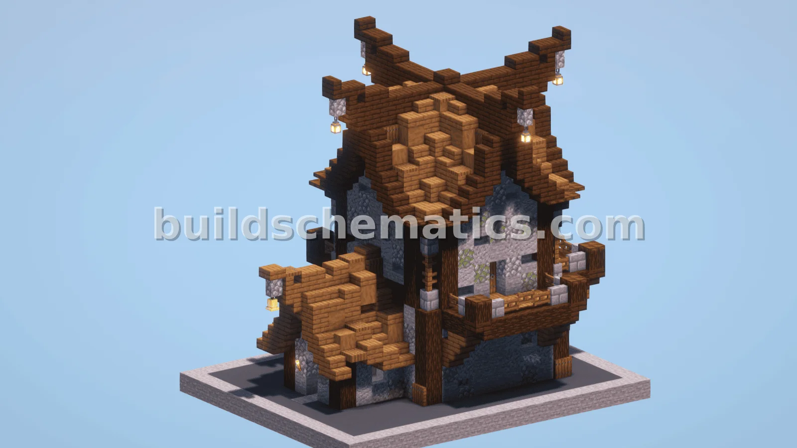 Medieval Houses 1-10 Pack