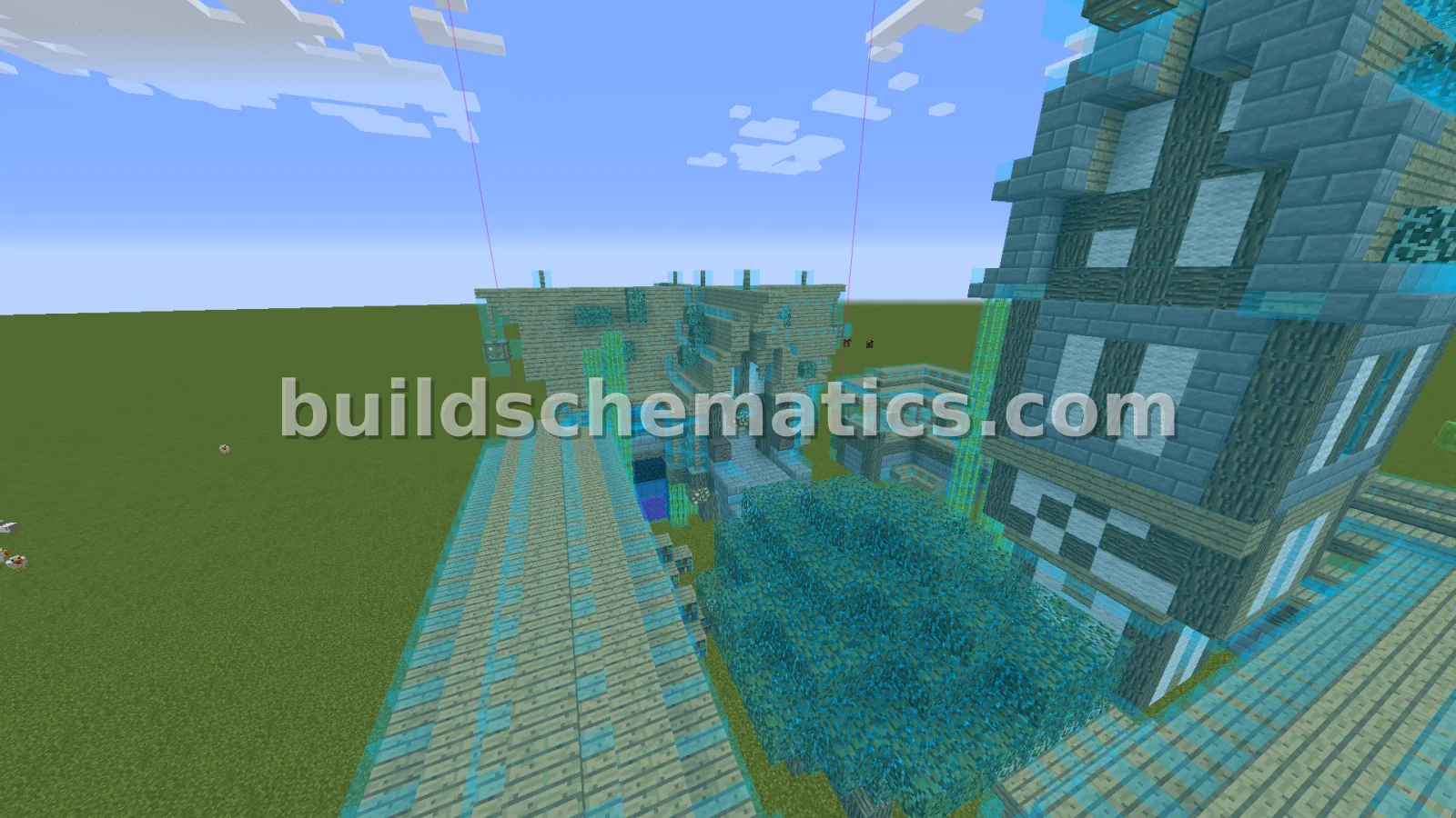 Medieval House And Wall Tower