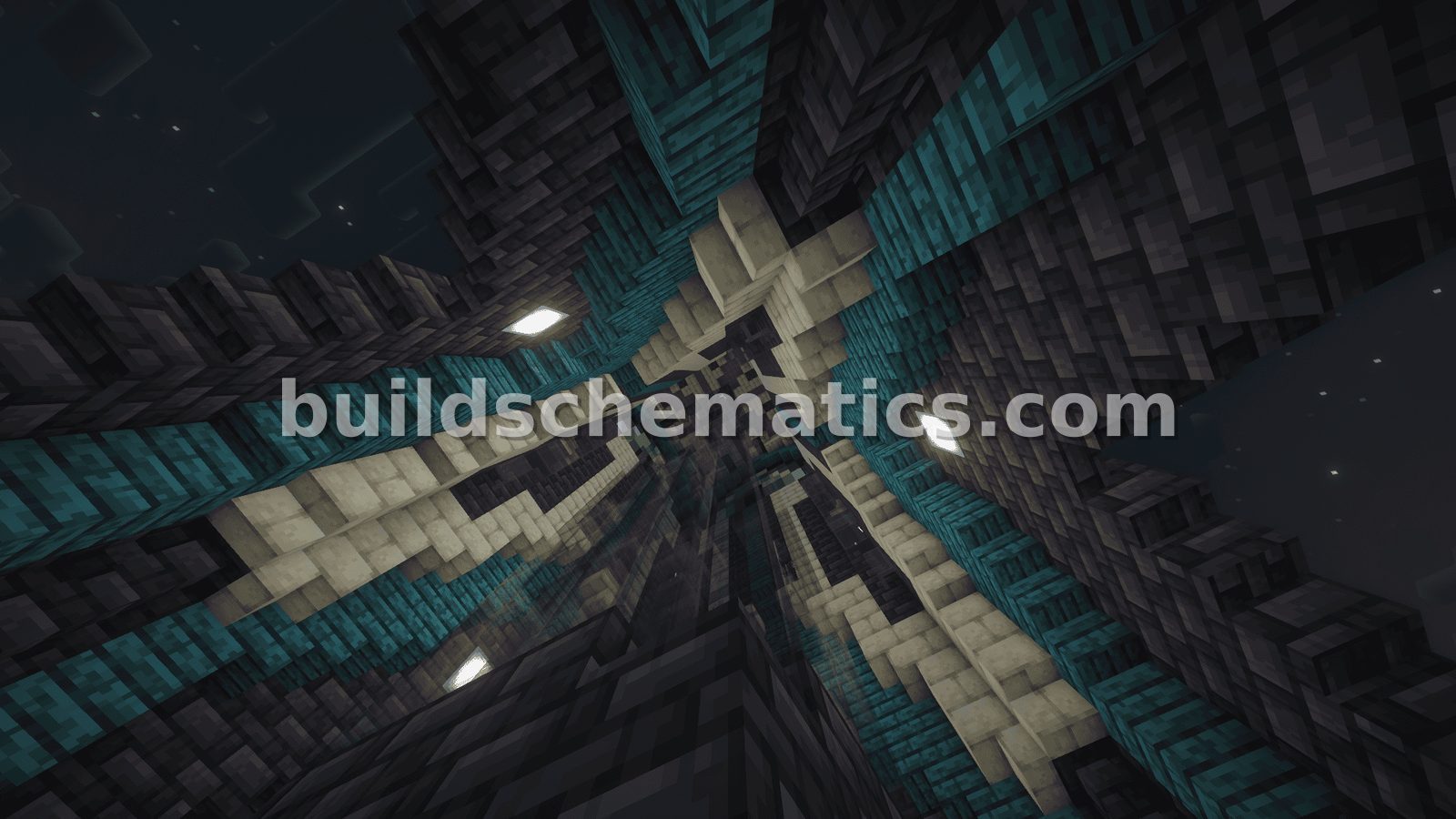 Enderman Farm with Custom End Portal Decoration — view 3