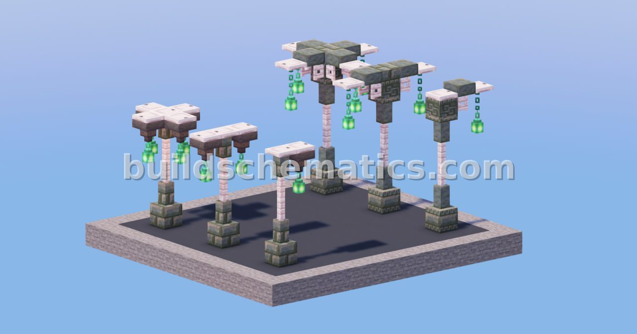 Medieval and Gothic Style Street Lamp Collection