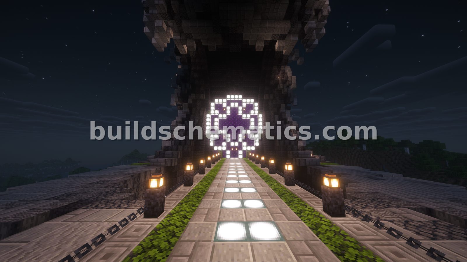 Dragon Themed Nether Portal Custom Build — view 4