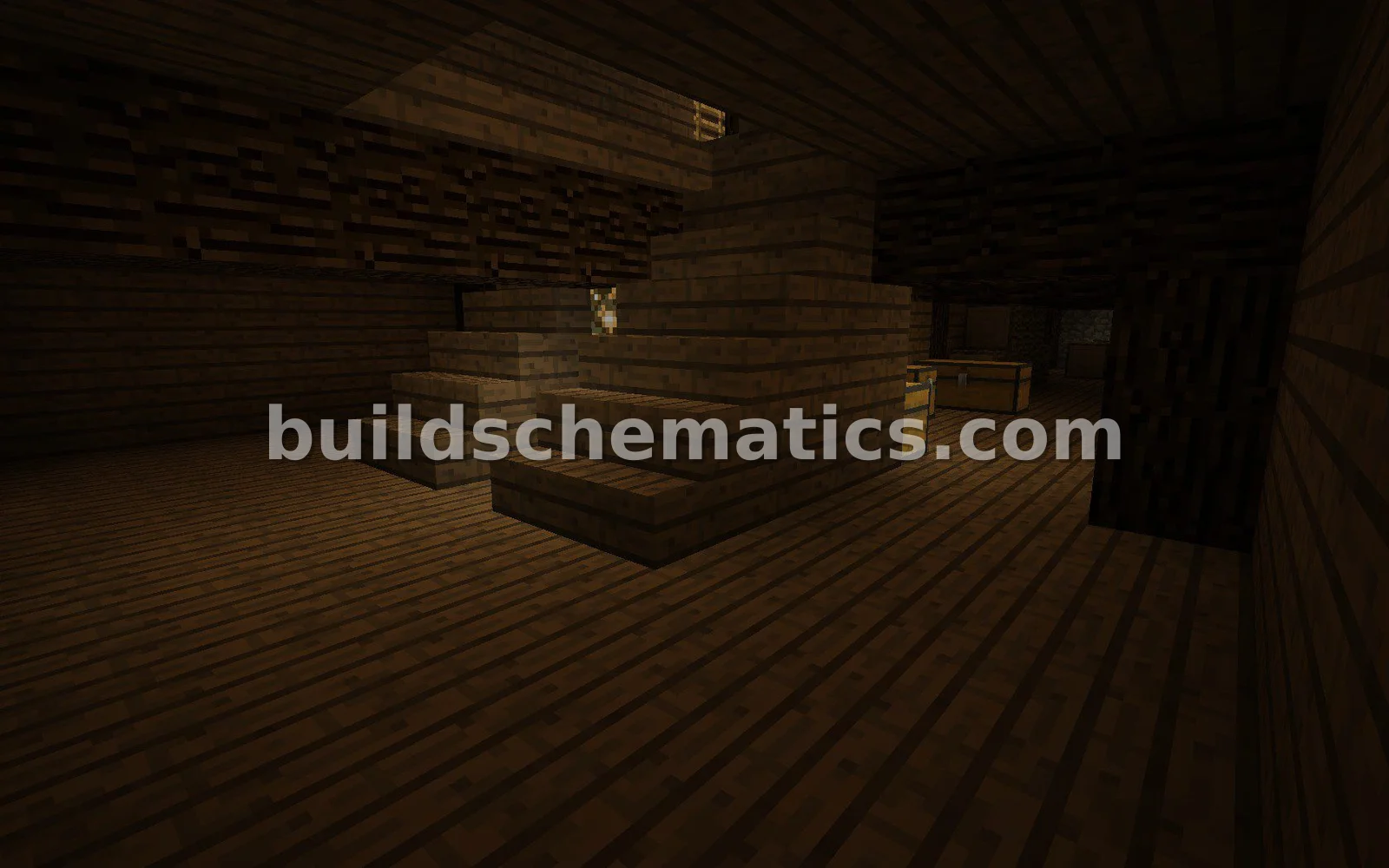 Wooden Ark Ship with Quarters — view 3