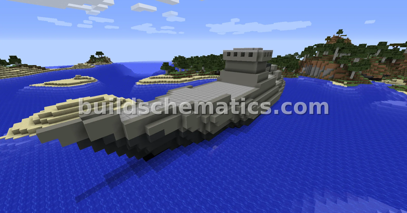 Modern Rocket Frigate Prototype