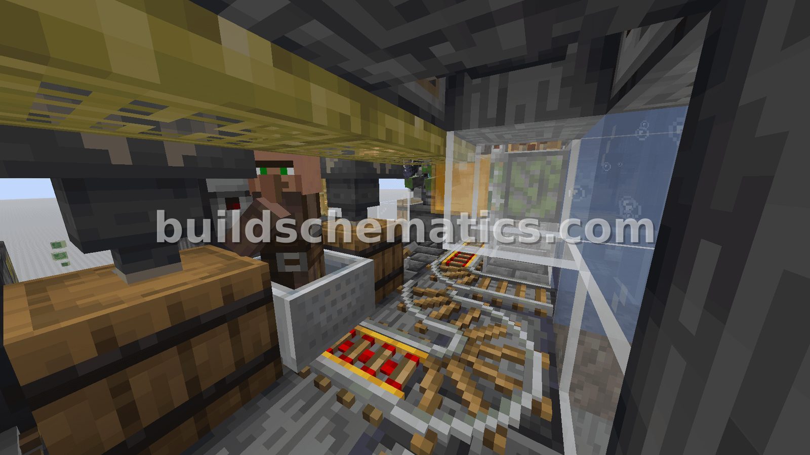 Automated Villager Trading Hall — view 4