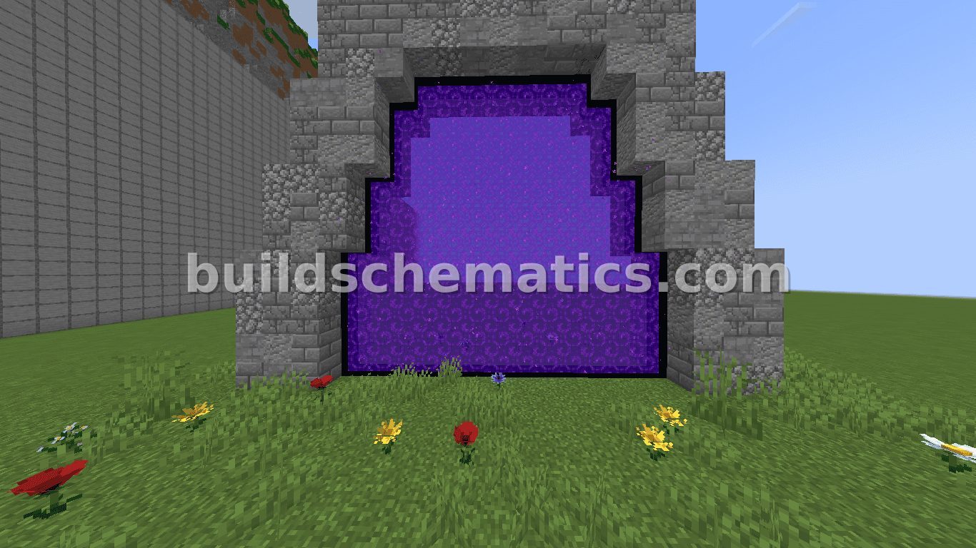 Custom Nether Portal Design — view 2
