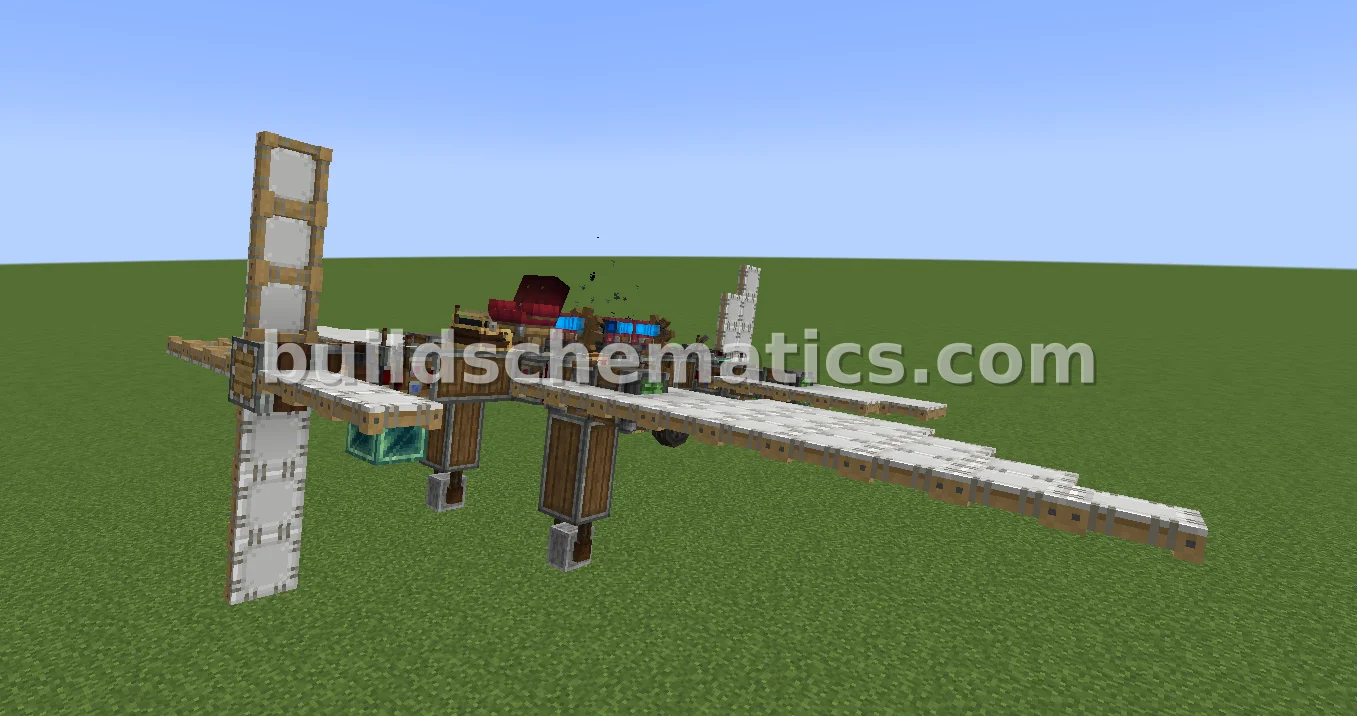 Survival Plane MK1 for Minecraft — view 2