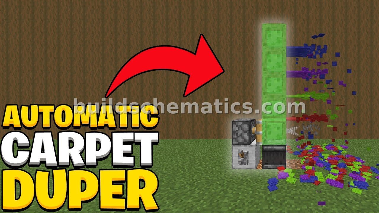 Infinite Carpet Production Farm Schematic