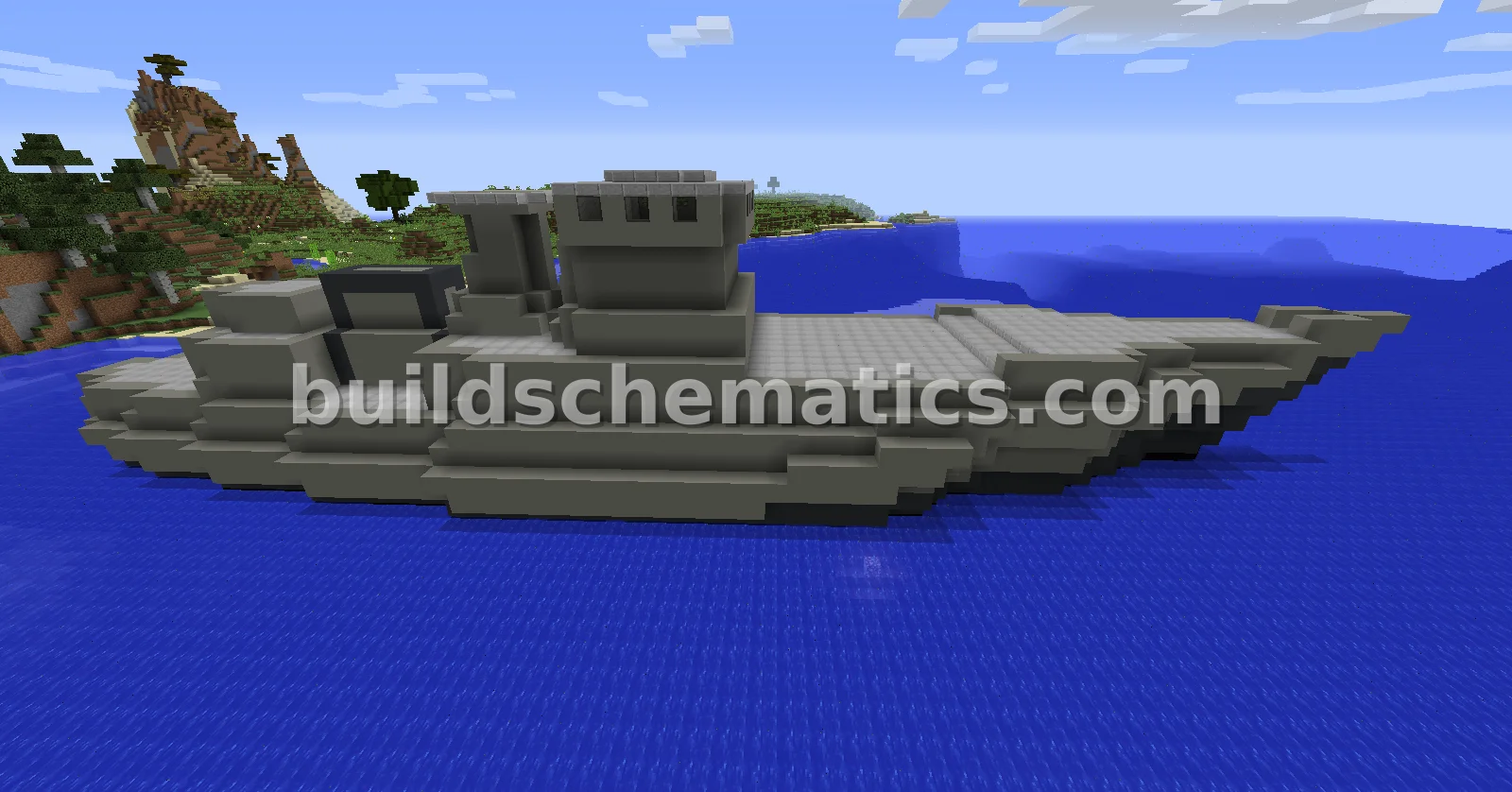 Modern Rocket Frigate Prototype — view 3