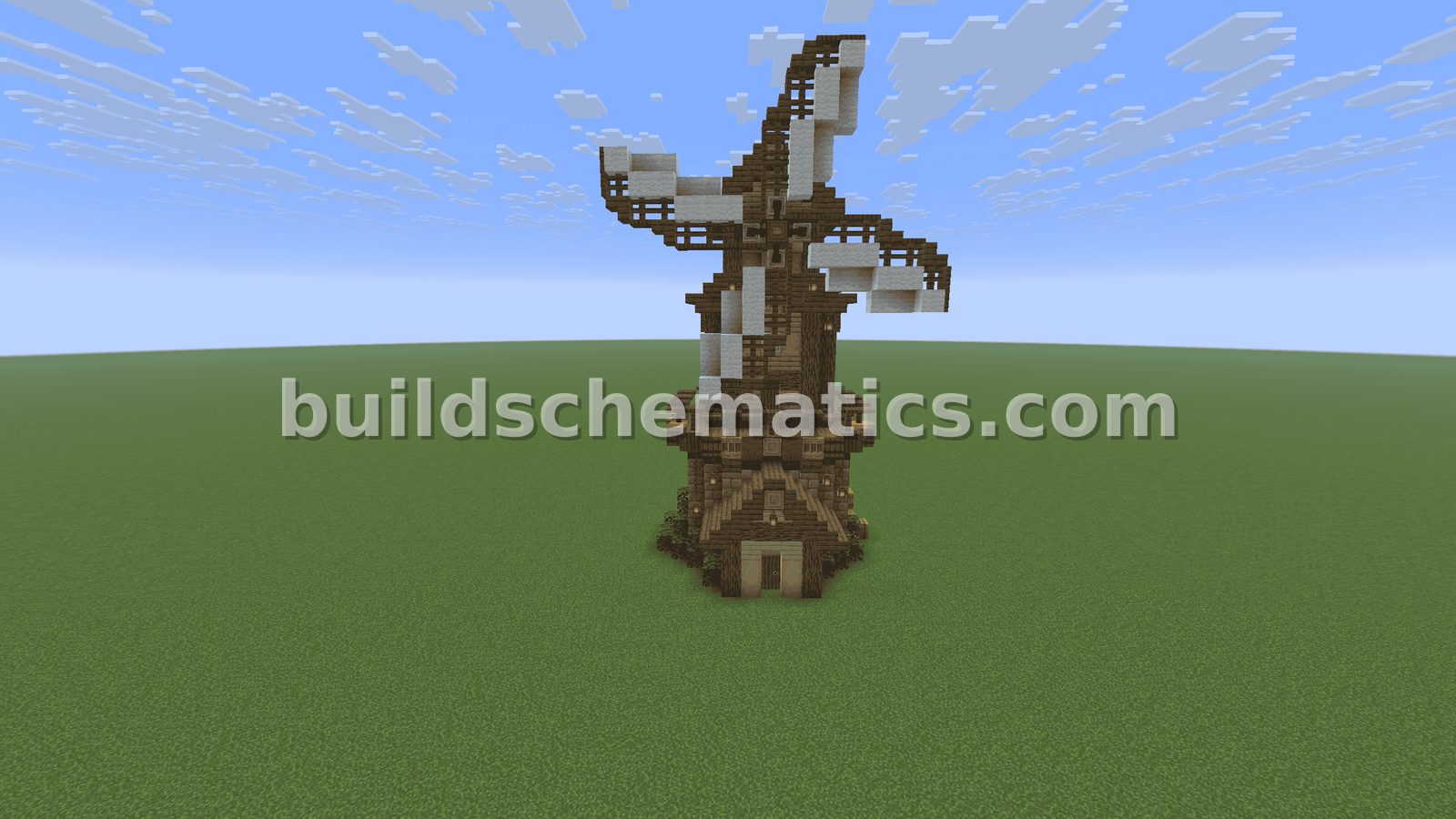 Rustic Medieval Windmill Farm Structure — view 5