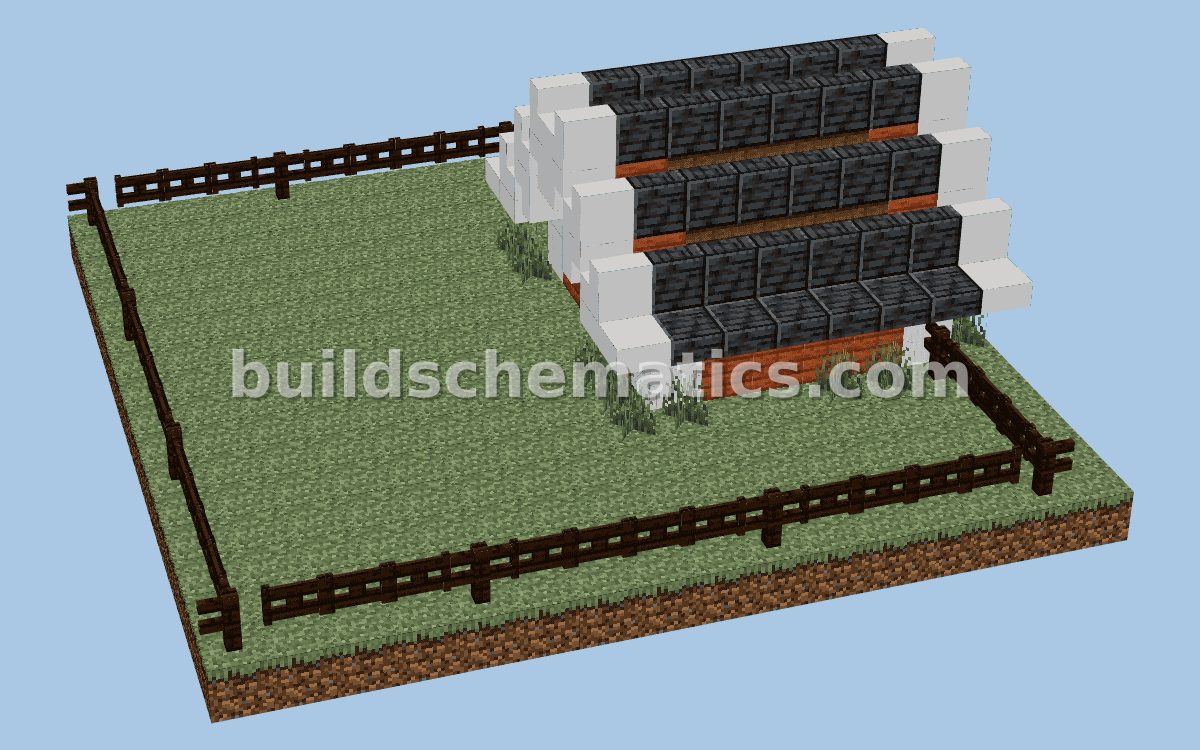 Dog Hut with Enclosure Litematica Build