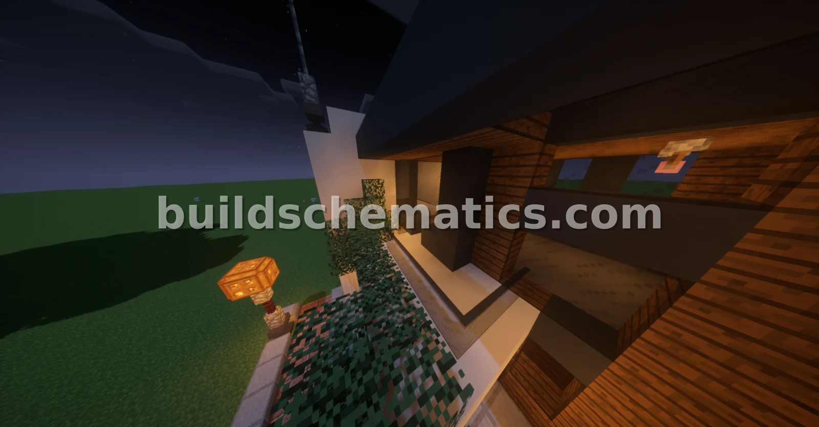 Medium Two-Story Modern House — view 4