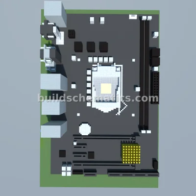 ASUS H110M-C Motherboard — view 3