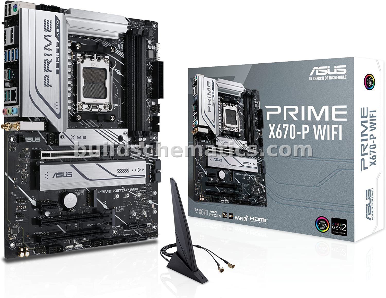 Asus Prime X670-P Wifi Motherboard Replica — view 4