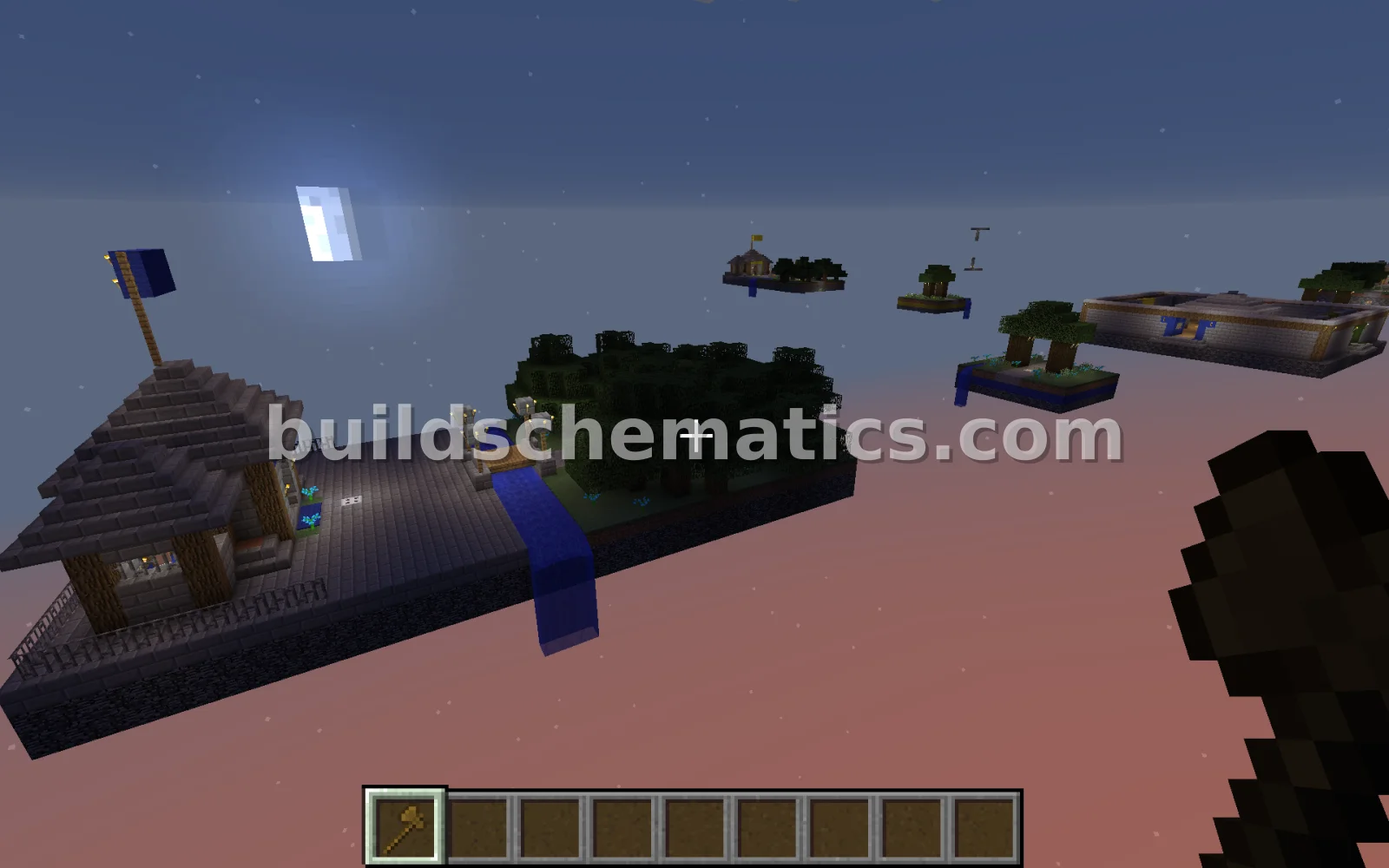Little Forest Bedwars Map Schematic — view 3