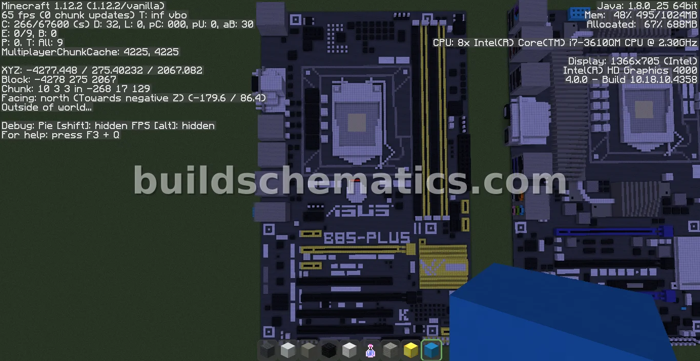 ASUS B85-PLUS Motherboard — view 3