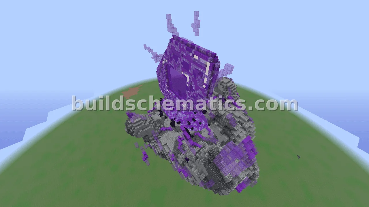 Amethyst Hand Structure — view 3