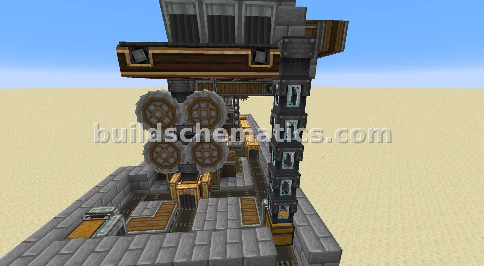 Cobblestone Processing Unit — view 2
