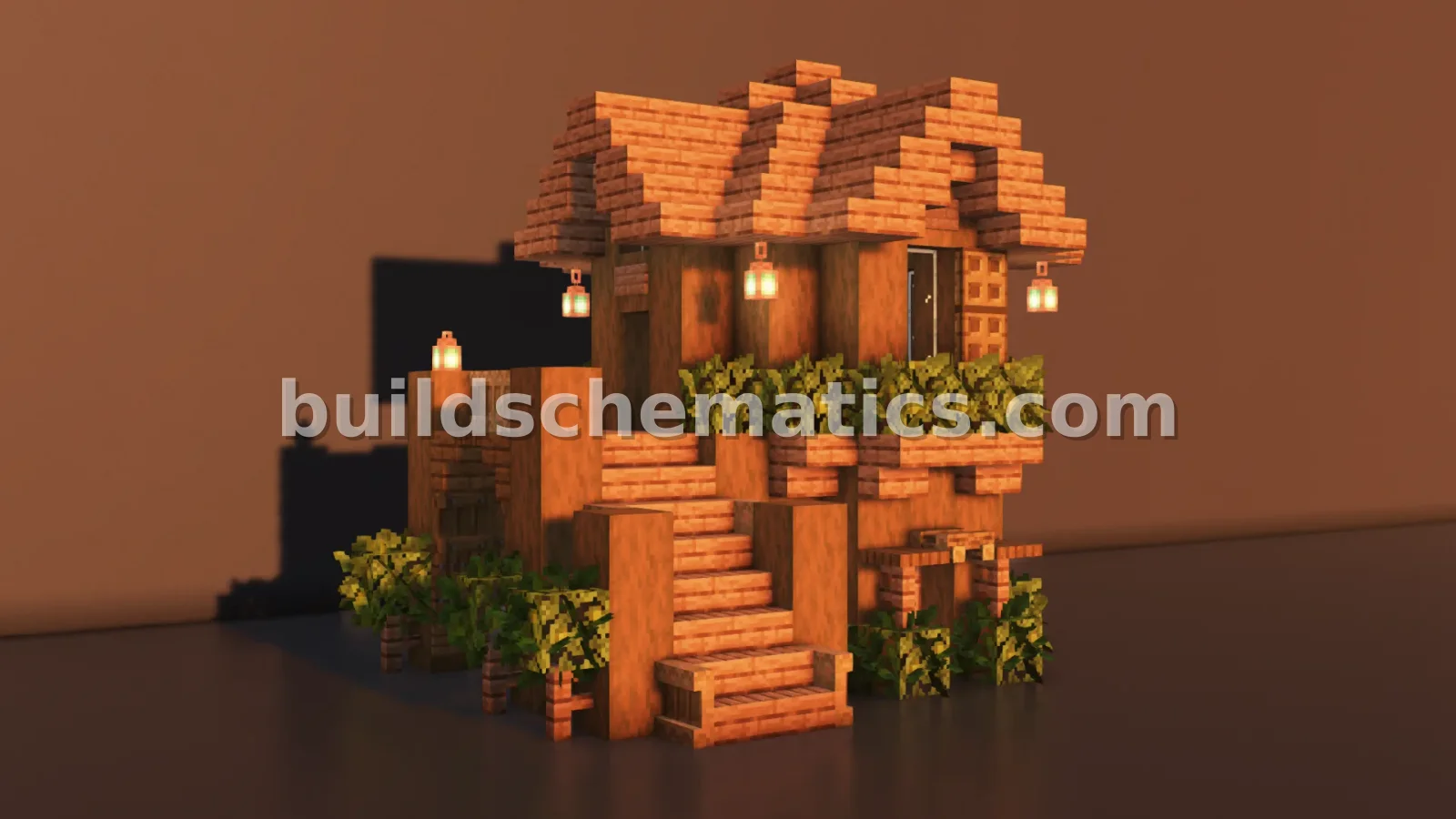 Survival House World Minecraft Schematic