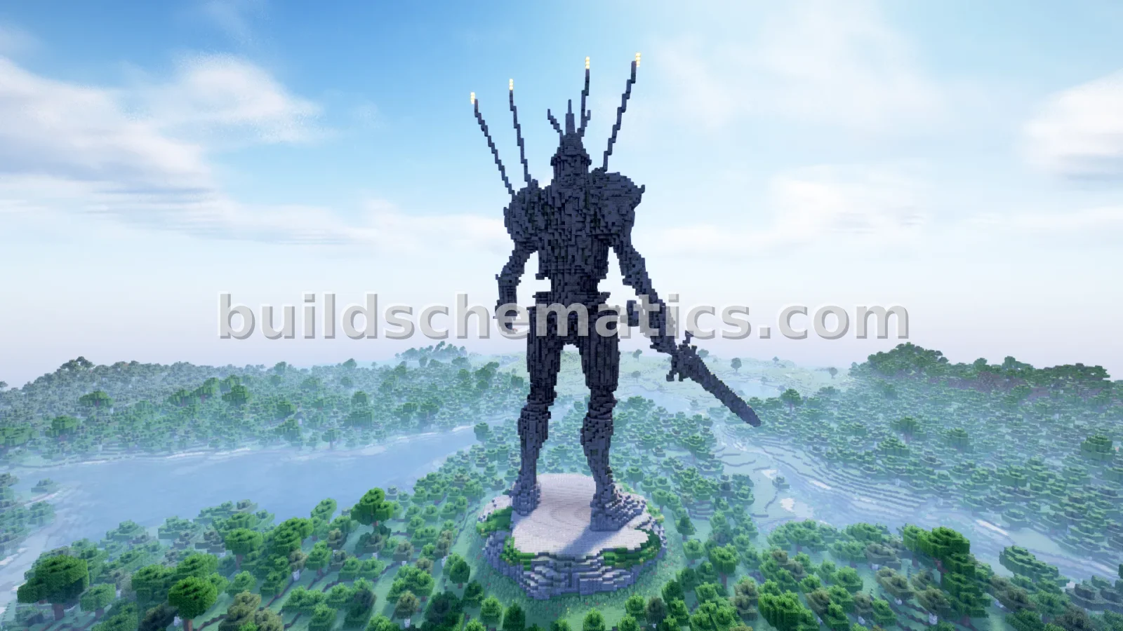 Jyggalag Statue Large Fantasy Build — view 2