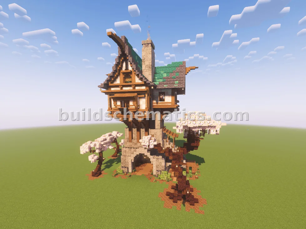 Large Create Mod House with Base Features — view 2