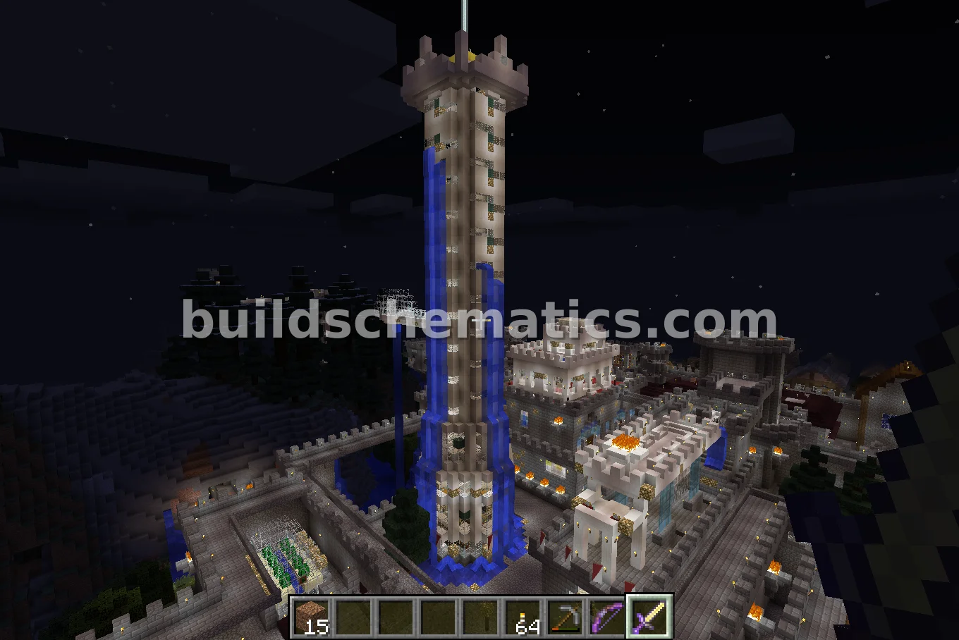 Mage Tower Castle Library — view 2