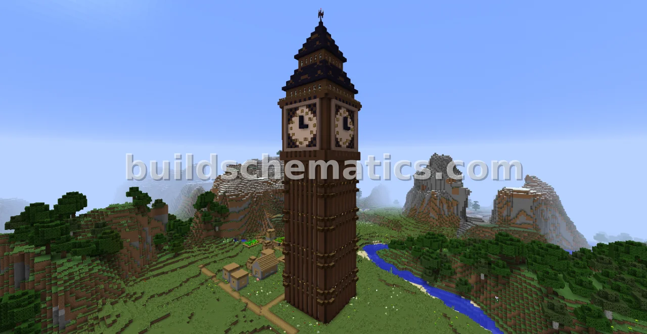 Big Ben Clock Tower Replica