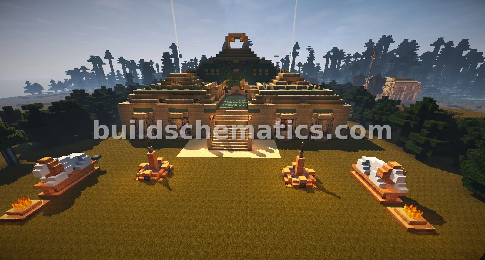 Altered Underwater Temple Build