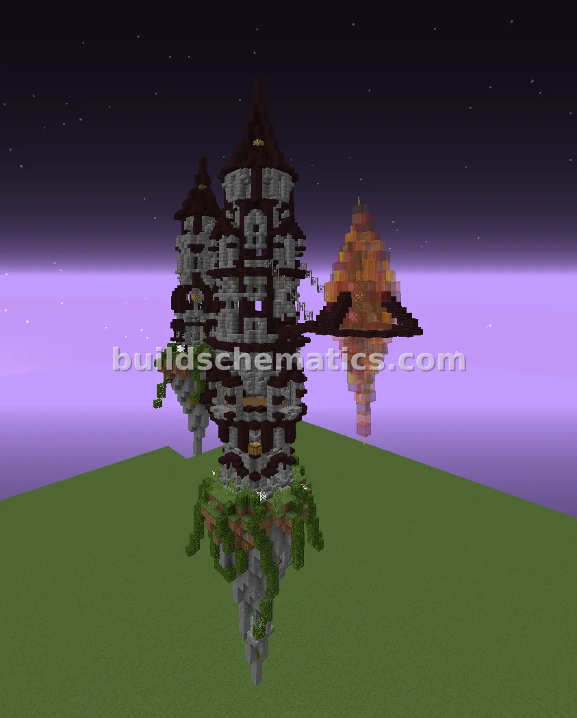 Magical Floating Witch Tower — view 2