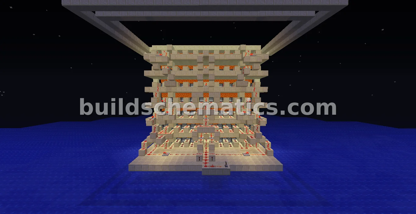 Redstone Wall of Death — view 4