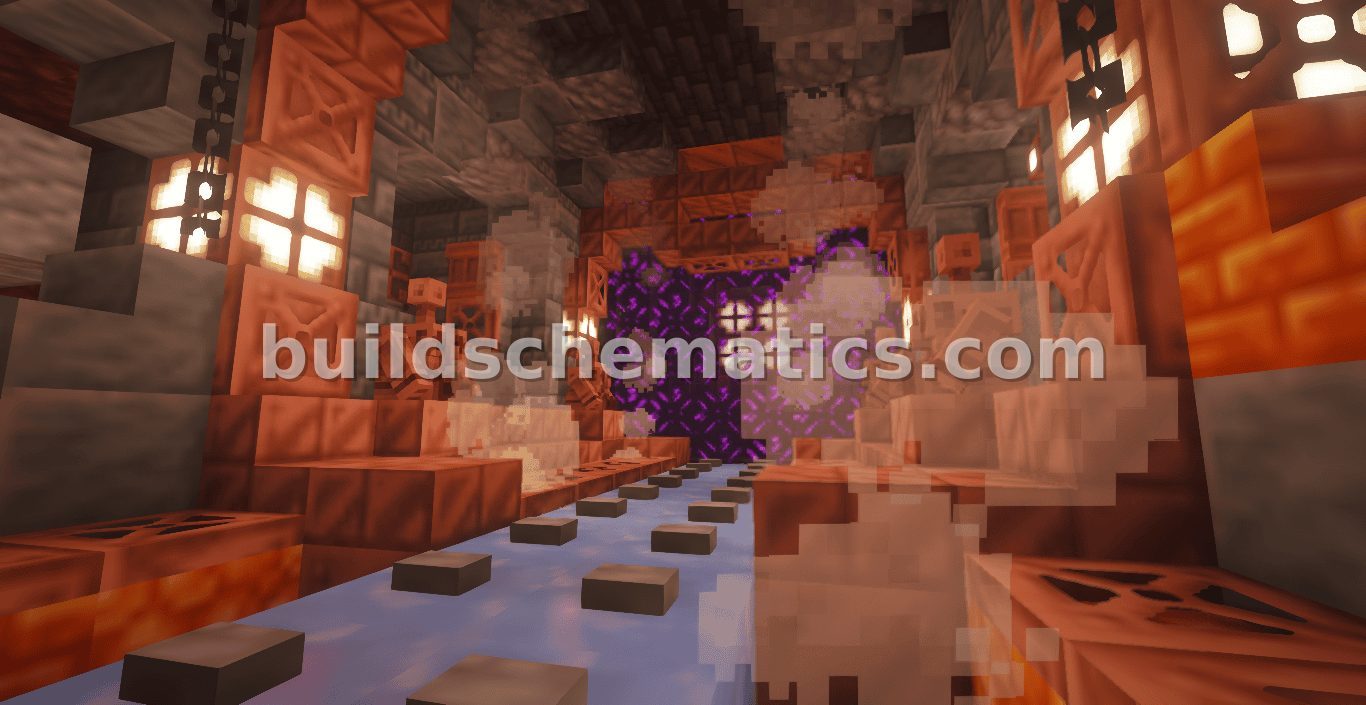 Nether Steampunk Tunnel Connector — view 4