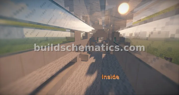 Futuristic Train Locomotive — view 3