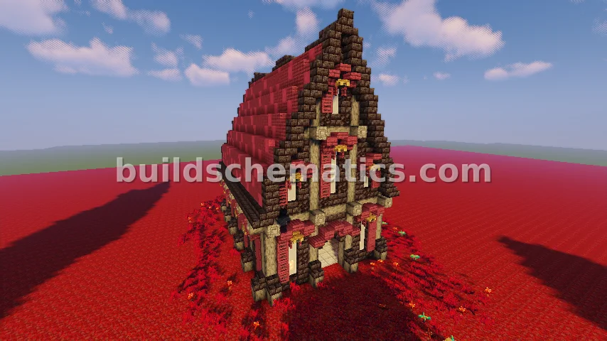 Nether Fantasy Library Structure — view 2