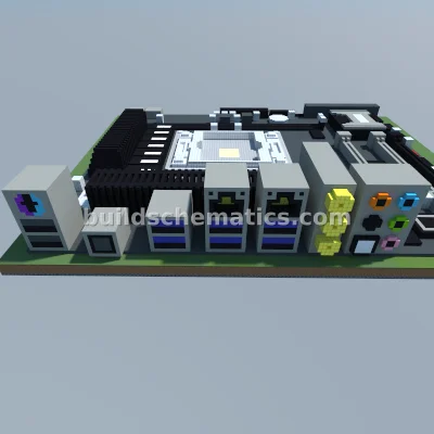 ASUS X99-M WS Motherboard Replica — view 2