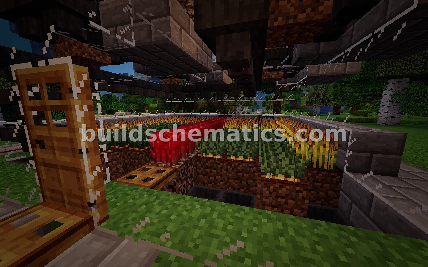 Automated Crop and Melon Farm Tower