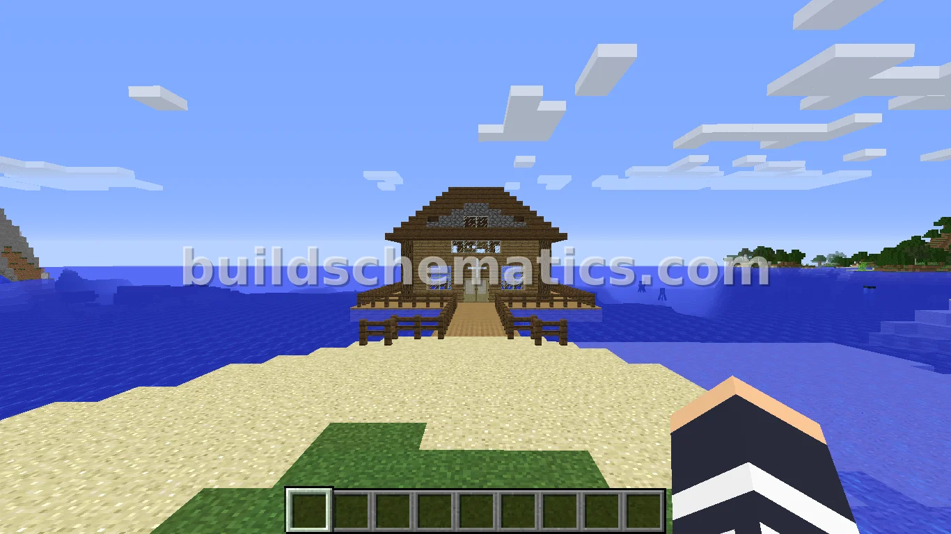 Underwater Glass House With Lab