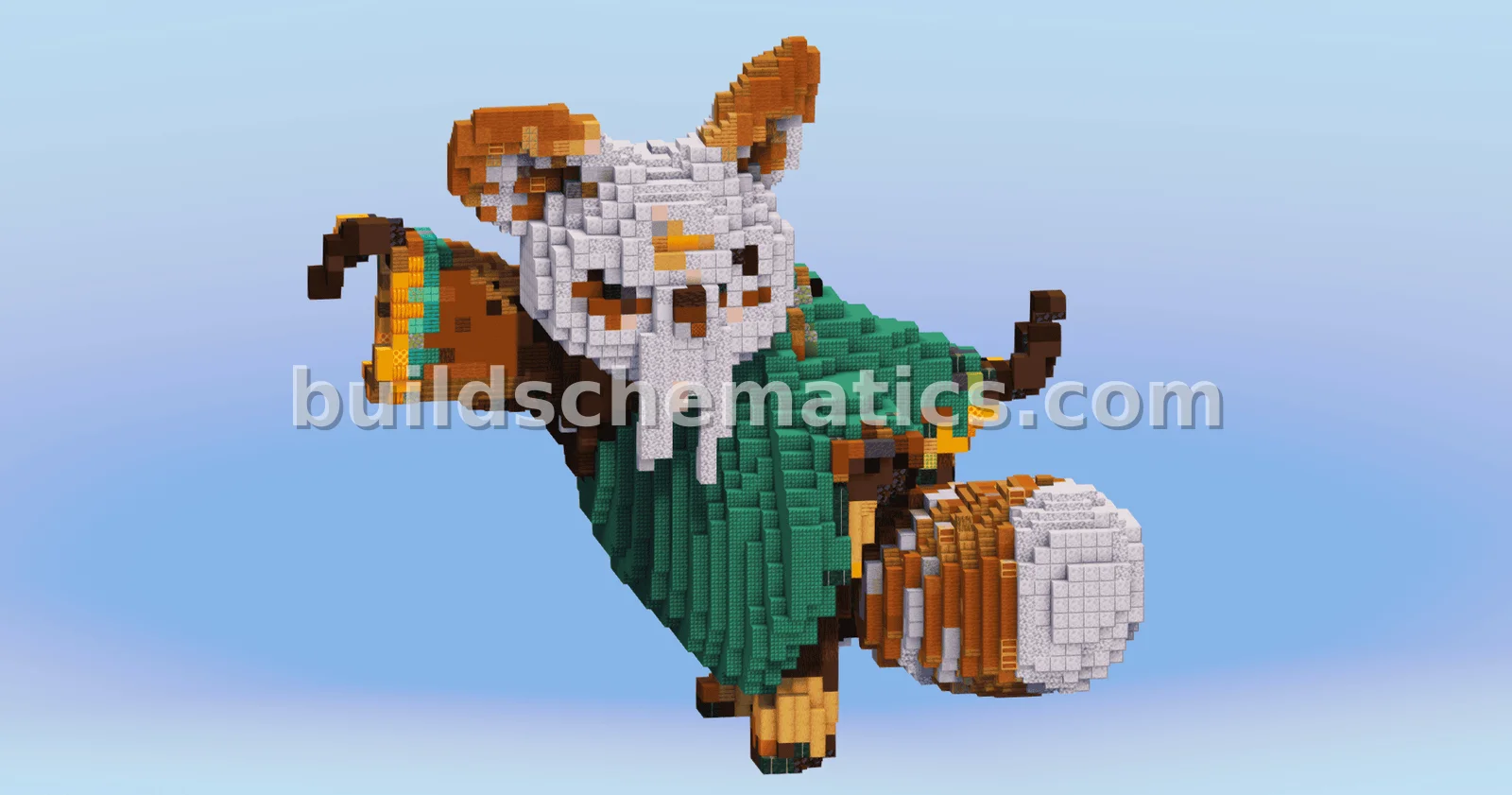 Kung Fu Panda Master Shifu Statue