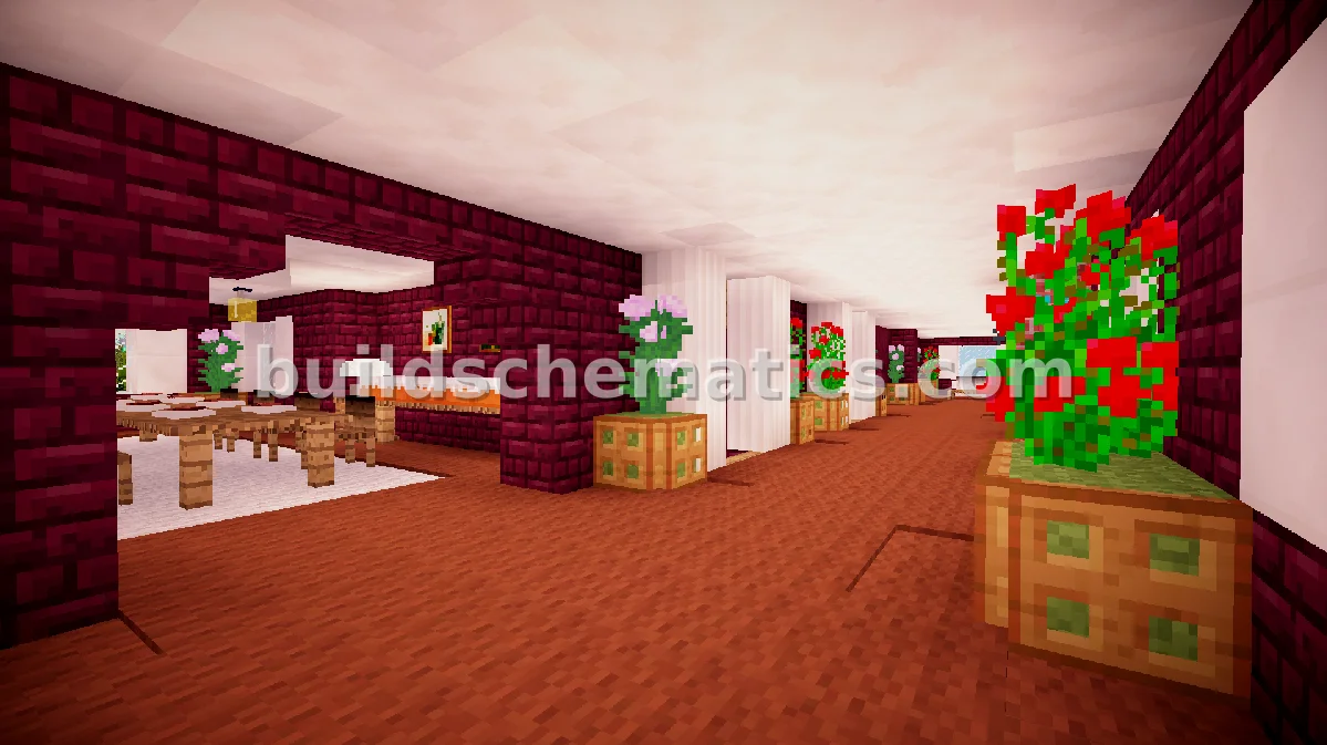 Decorated House with Garden and Farm — view 3