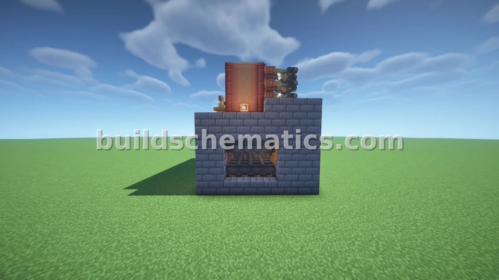 Compact Stone Brick Steam Engine — view 4