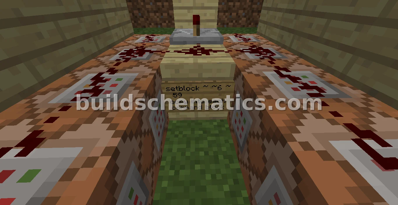 Automated Wheat Farm with Command Blocks — view 3