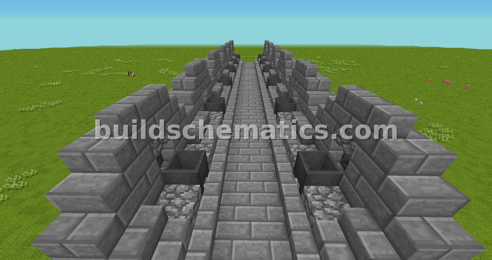 Basic Castle Wall Section — view 4