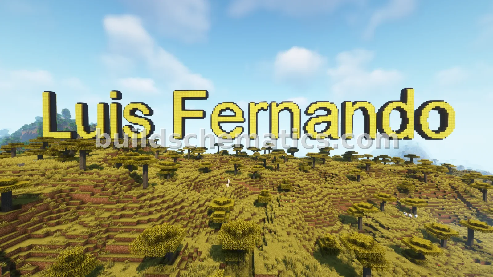 Giant Luis Fernando Nameplate Build