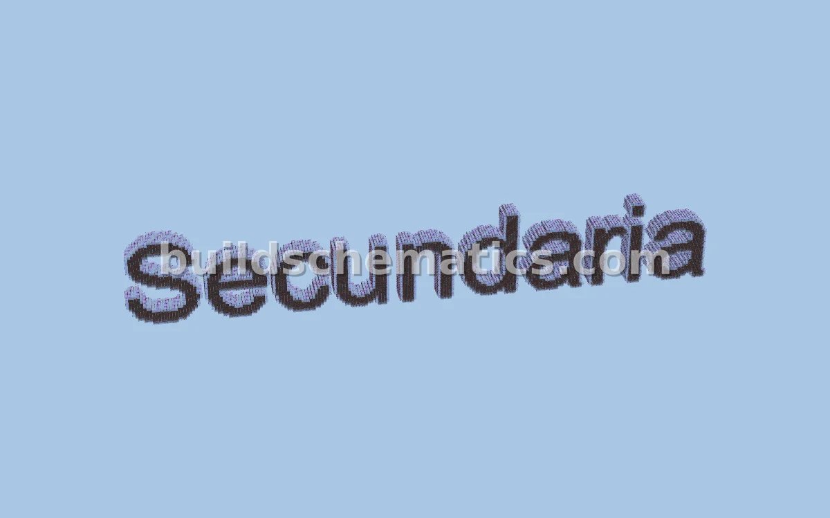 Secundaria Minecraft Build