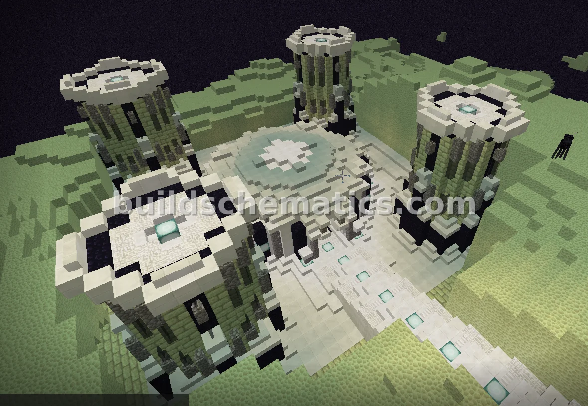 The End Arena Spawn Island