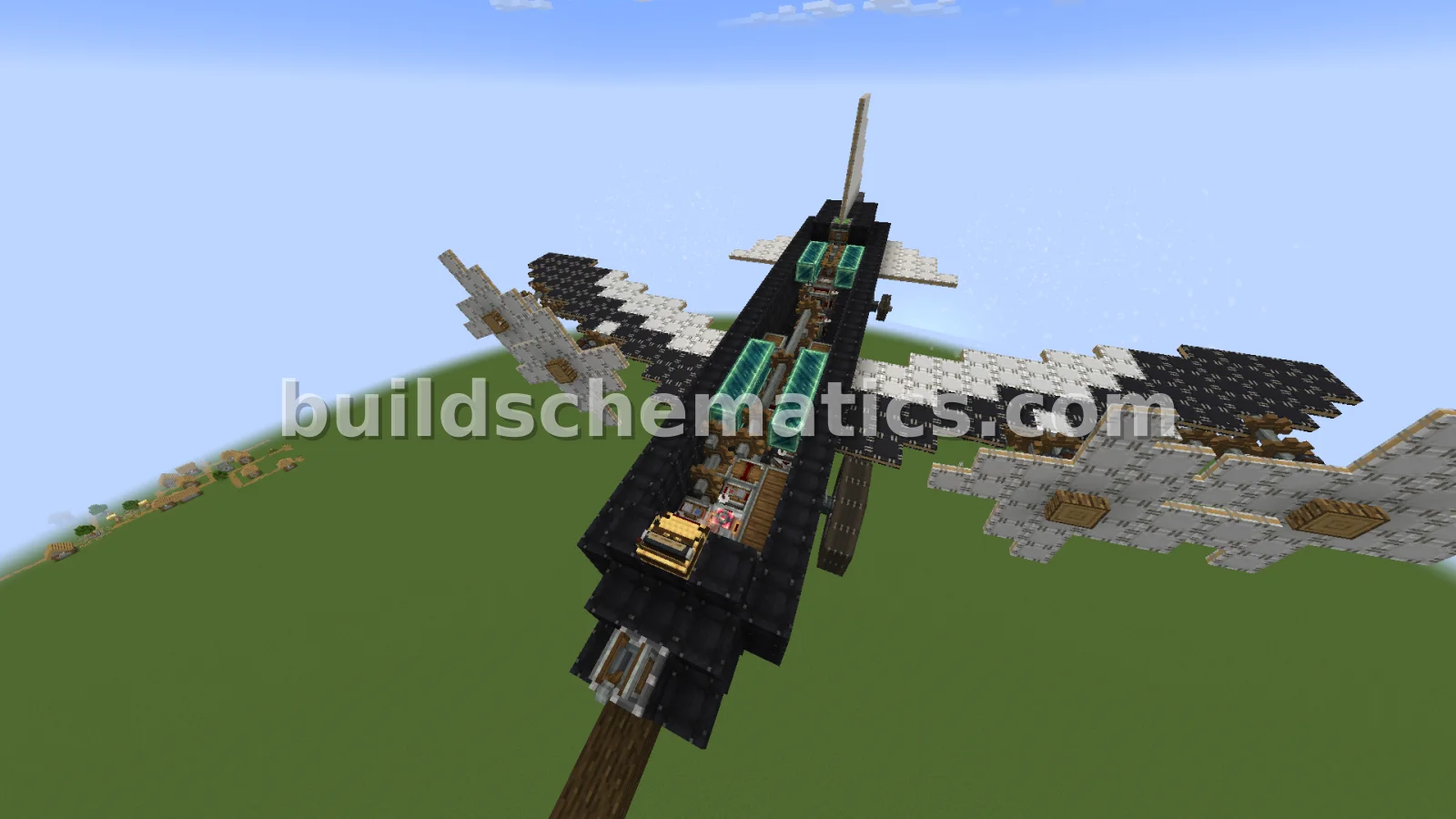 Create Mod Airplane Schematic — view 3