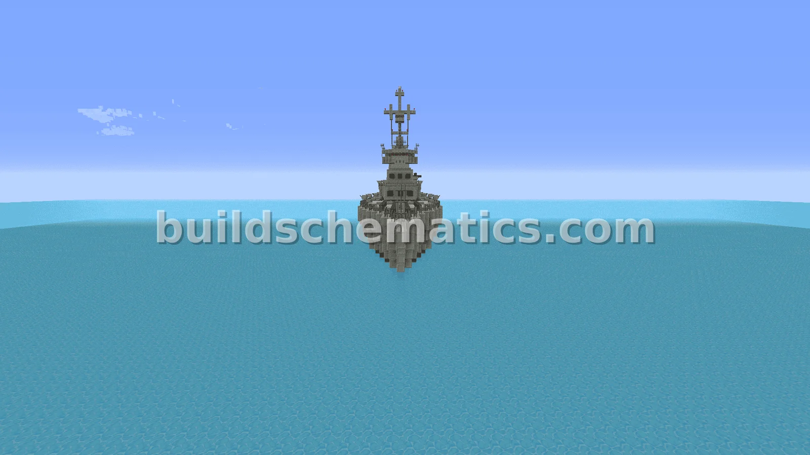 WWII Heavy Cruiser Ship